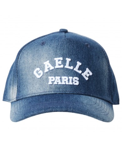 Cappello Gaelle Donna Con Visiera Denim Light Blue