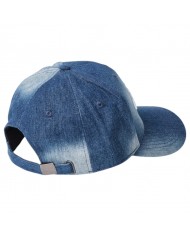 Cappello Gaelle Donna Con Visiera Denim Light Blue