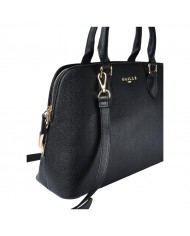 Borsa A Mano Gaelle Donna Con Tracolla Line Logo Leather Black