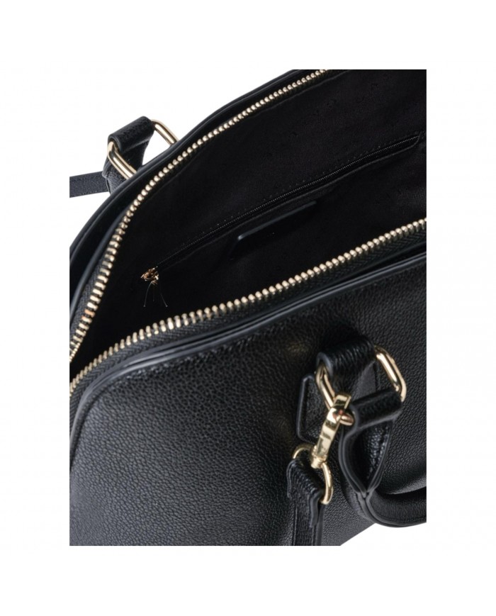 Borsa A Mano Gaelle Donna Con Tracolla Line Logo Leather Black