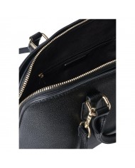 Borsa A Mano Gaelle Donna Con Tracolla Line Logo Leather Black