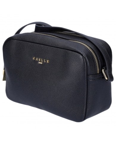 Tracolla Gaelle Donna Metal Logo Camera Bag Leather Black