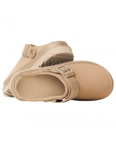 Sandalo Donna Ugg Unisex Sabot Goldenstar Villa Clog Leather Mustard Seed