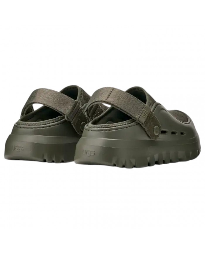 Sandalo Uomo Ugg Unisex Sabot Peakmod Mesh Woodland Green