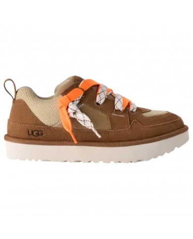 Sneakers Uomo Ugg Unisex Lo Lowmel Mesh Suede Chestnut Bright Melon
