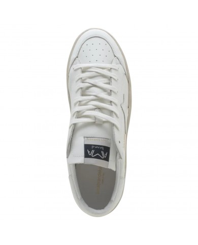 Sneakers Ama Brand Uomo Slam Ama B Deluxe Leather White