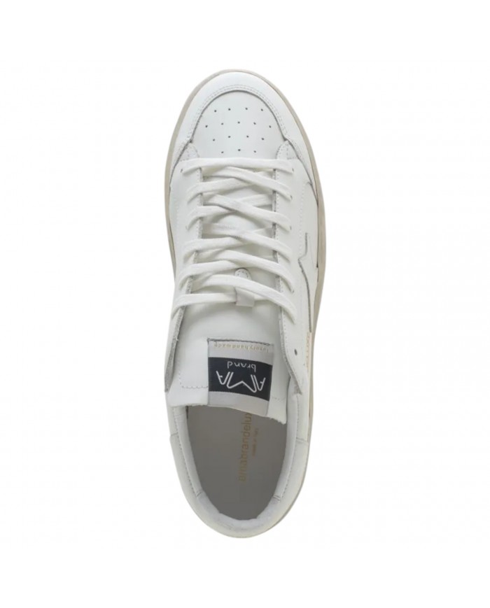 Sneakers Ama Brand Uomo Slam Ama B Deluxe Leather White