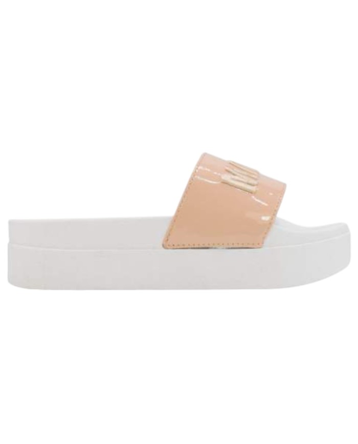 Ciabatta Marc Ellis Donna Platform Logata Salmon White