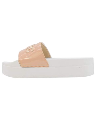 Ciabatta Marc Ellis Donna Platform Logata Salmon White