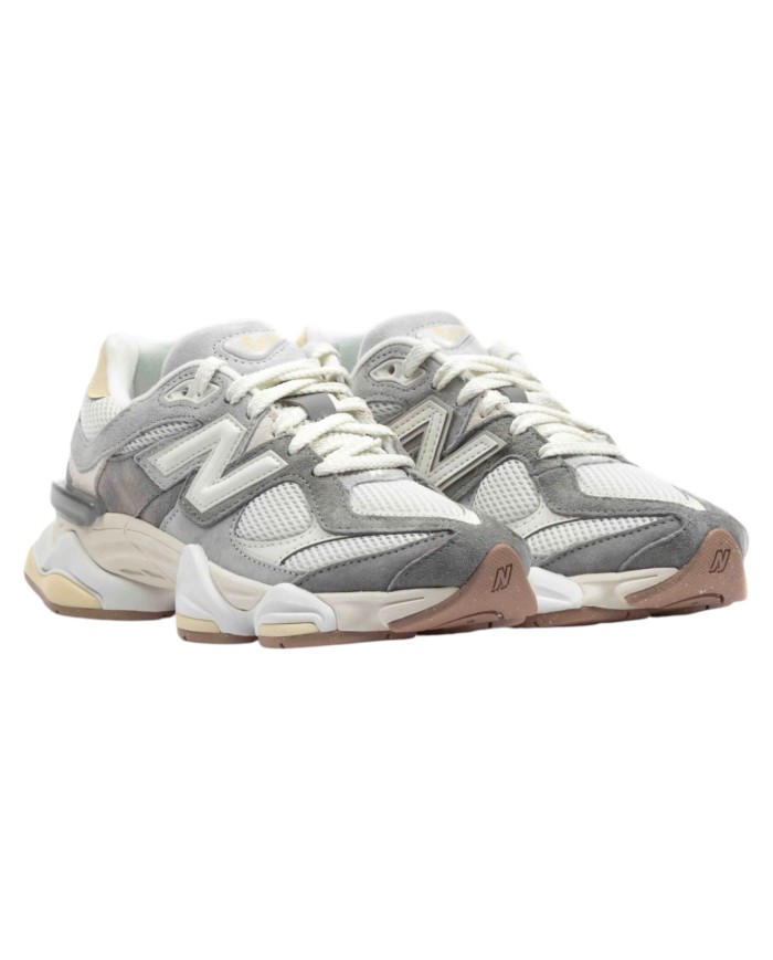Sneakers Uomo New Balance Unisex Donna 9060 Suede Mesh Slate Grey