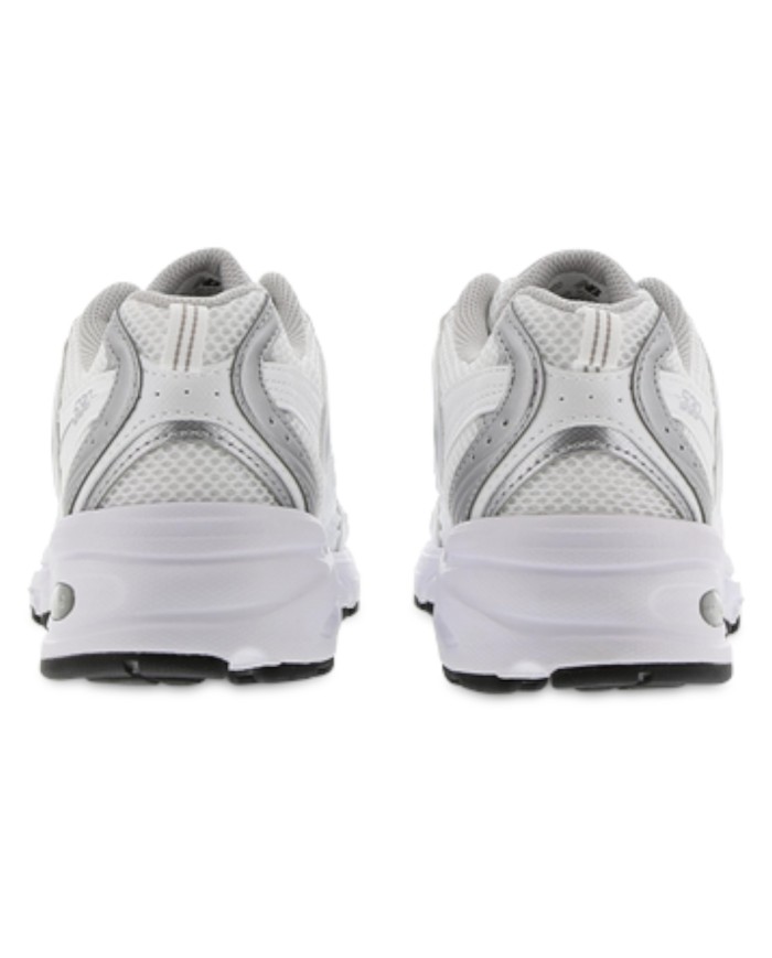 Sneakers Donna New Balance Unisex 530 Mesh Leather Natural White Grey