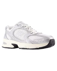 Sneakers Donna New Balance Unisex 530 Mesh Leather White Grey