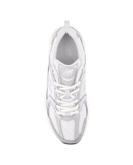 Sneakers Donna New Balance Unisex 530 Mesh Leather White Grey
