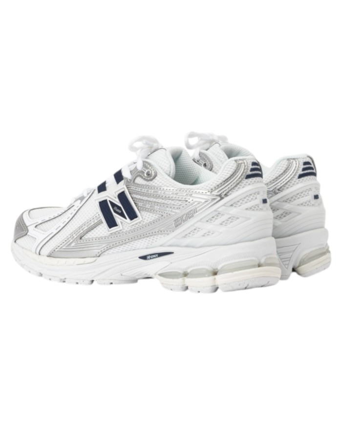 Sneakers Uomo New Balance Unisex 1906 Mesh White Silver