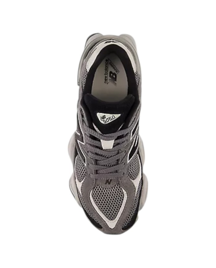 Sneakers Uomo New Balance Unisex 9060 Mesh Suede Black Grey