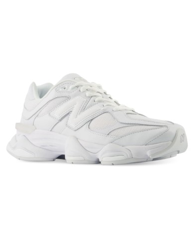 Sneakers Uomo New Balance Unisex 9060 Mesh Leather White