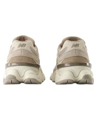 Sneakers Donna New Balance Unisex 9060 Mesh Suede Taupe