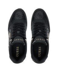 Sneakers Guess Donna Camrio 9 Platform 4G Logo Leather Black