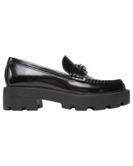 Mocassino Guess Donna Yanika G Logo Leather Black