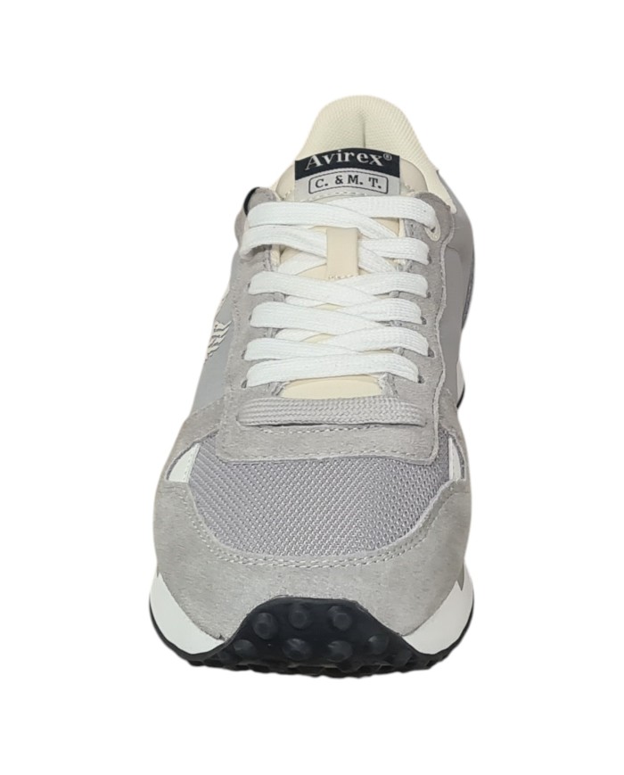 Sneaker Uomo Avirex Isaac Mesh Suede Grey