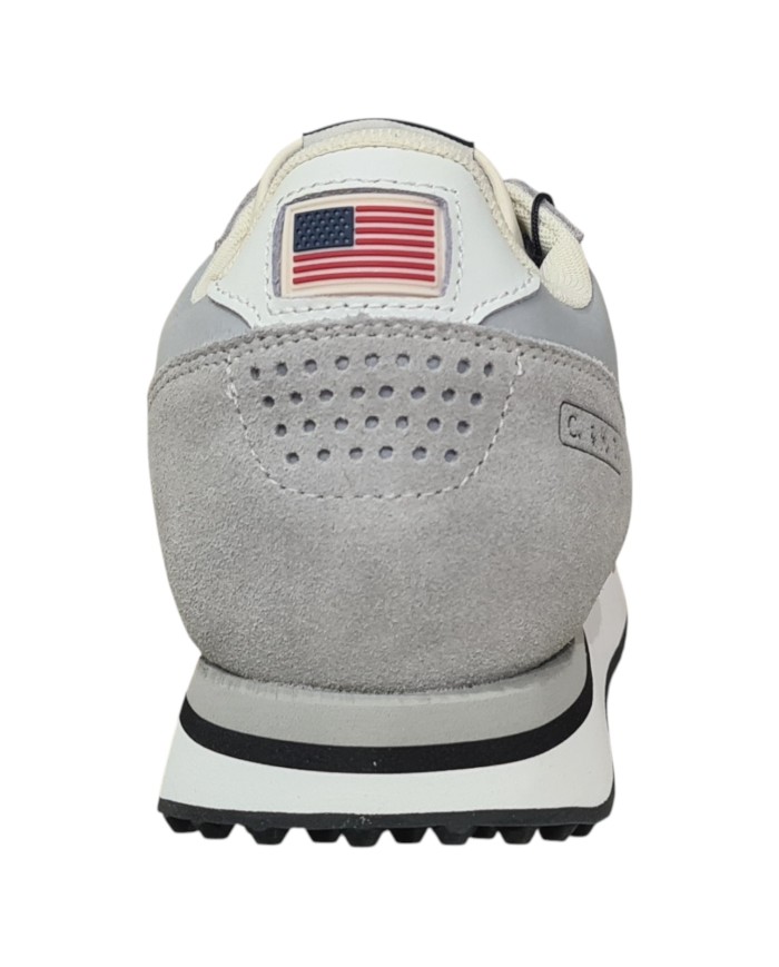 Sneaker Uomo Avirex Isaac Mesh Suede Grey