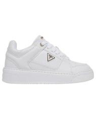 Sneakers Guess Donna Delove Triangle Logo Leather White