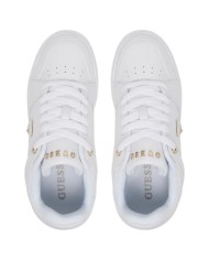 Sneakers Guess Donna Delove Triangle Logo Leather White