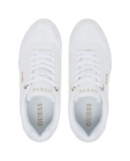Sneakers Guess Donna Camrio 9 Platform 4G Logo Leather White