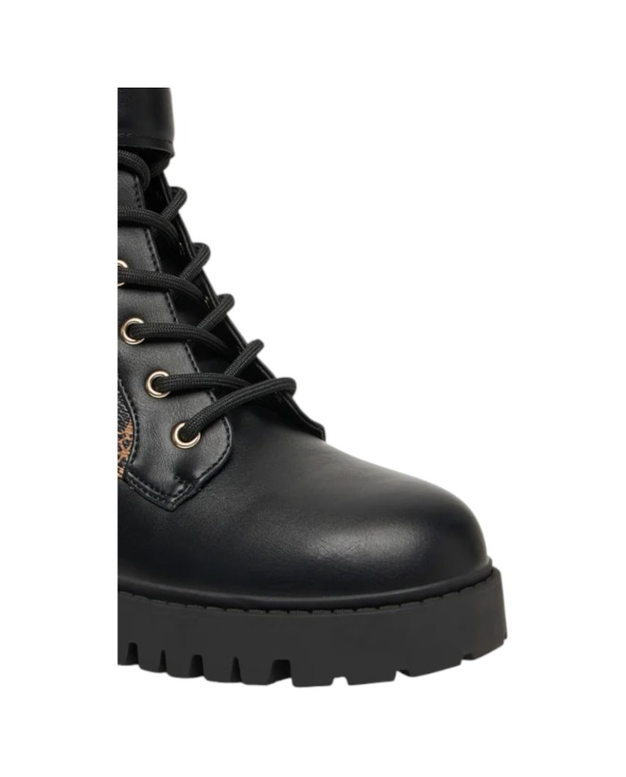 Stivaletto Guess Donna Oranda 2 4G Logo Peony Leather Black Brown