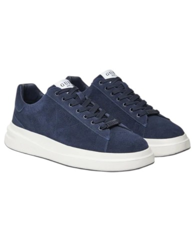 Sneakers Guess Uomo Elba Suede Blue