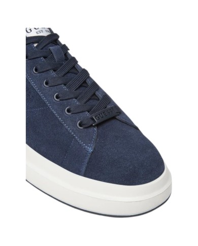Sneakers Guess Uomo Elba Suede Blue