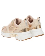 Sneakers Guess Donna Ibitha Runner Mesh Leather Sand