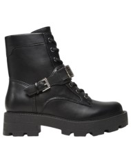 Stivaletto Guess Donna Yanzy Anfibio Leather Black