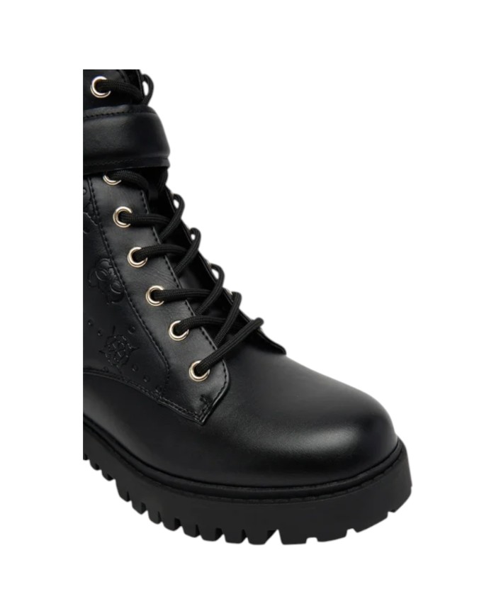 Stivaletto Guess Donna Oranda 2 4G Logo Peony Leather Black