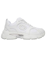 Sneakers Guess Donna Ibitha Runner Mesh Leather White