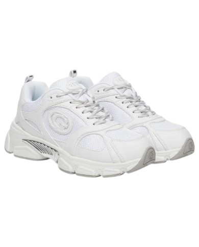 Sneakers Guess Donna Ibitha Runner Mesh Leather White