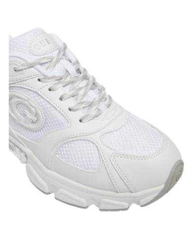 Sneakers Guess Donna Ibitha Runner Mesh Leather White