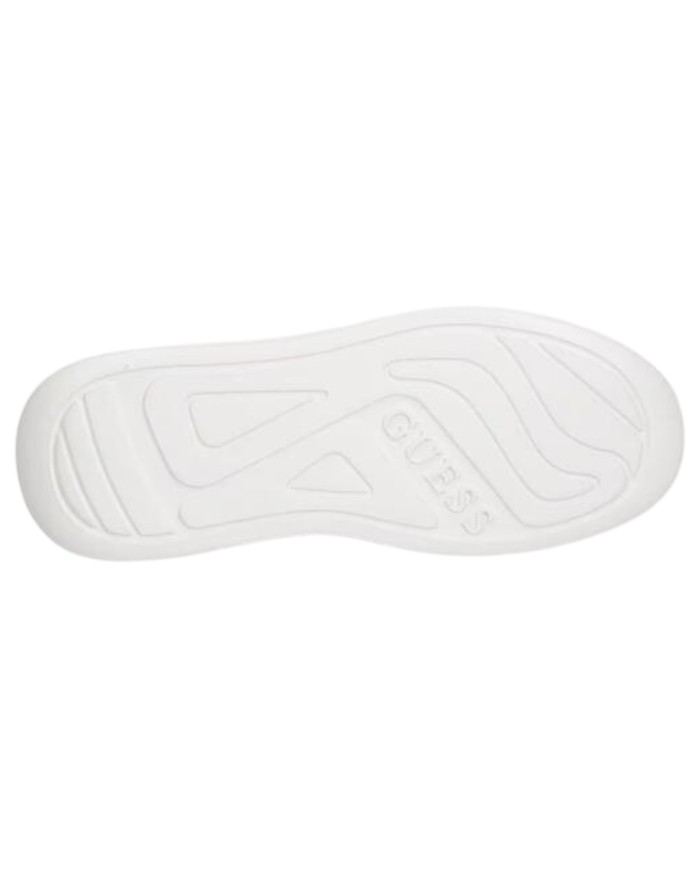 Sneakers Guess Uomo Elba 4G Logo Leather Black