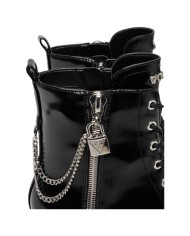 Stivaletto Guess Donna Anfibio Fiorelo Leather Black