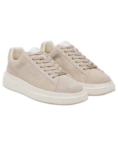 Sneakers Guess Uomo Elba Suede Beige