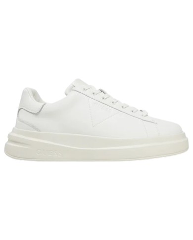 Sneakers Guess Uomo Elba Leather White