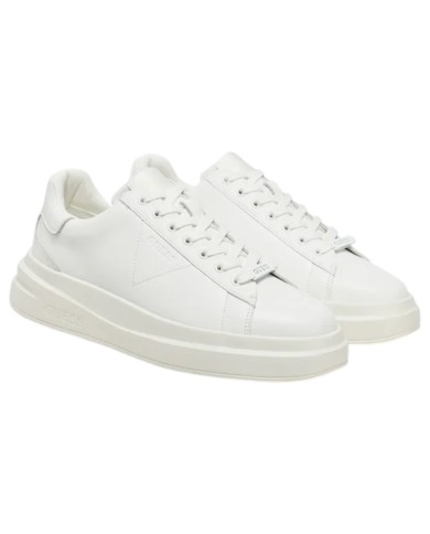 Sneakers Guess Uomo Elba Leather White