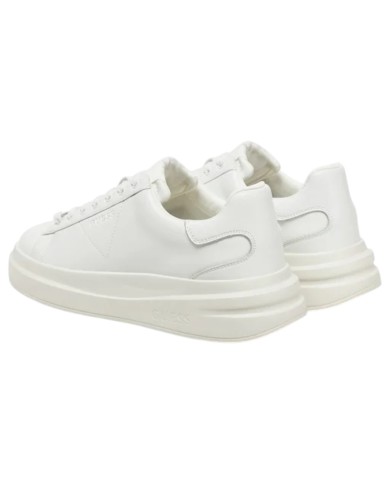 Sneakers Guess Uomo Elba Leather White
