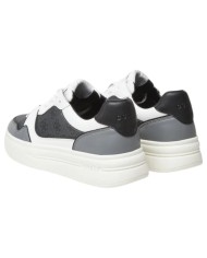 Sneakers Guess Uomo Winno 2 4G Logo Leather White Grey Coal