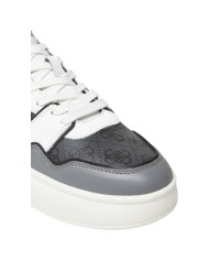 Sneakers Guess Uomo Winno 2 4G Logo Leather White Grey Coal