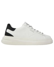 Sneakers Uomo Guess Elba Patch Logo Leather White Black