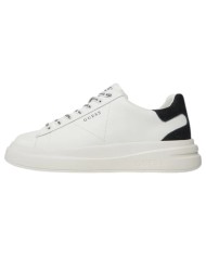 Sneakers Uomo Guess Elba Patch Logo Leather White Black