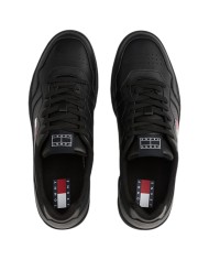 Sneakers Uomo Tommy Hilfiger Tjm Cup Flag Logo Leather Black