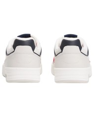 Sneakers Uomo Tommy Hilfiger Tjm Cup Flag Logo Leather White