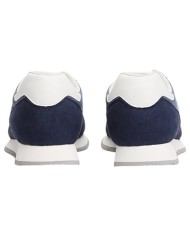 Sneakers Uomo Tommy Hilfiger Tjm Runner Flag Logo Mesh Leather Navy